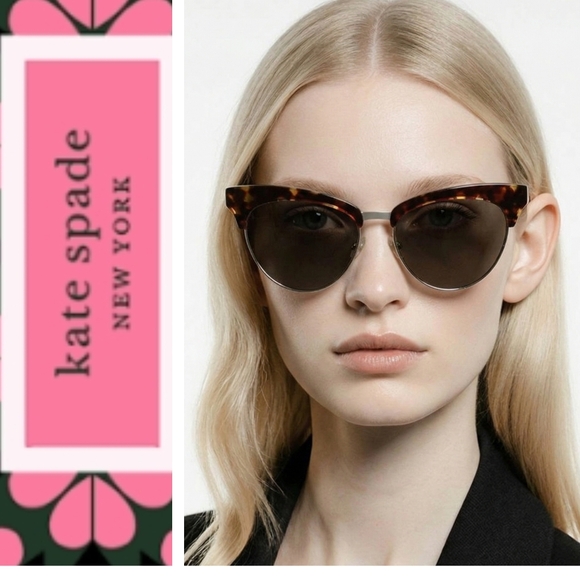 Kate Spade Brown Tortoise Sunglasses main image 4